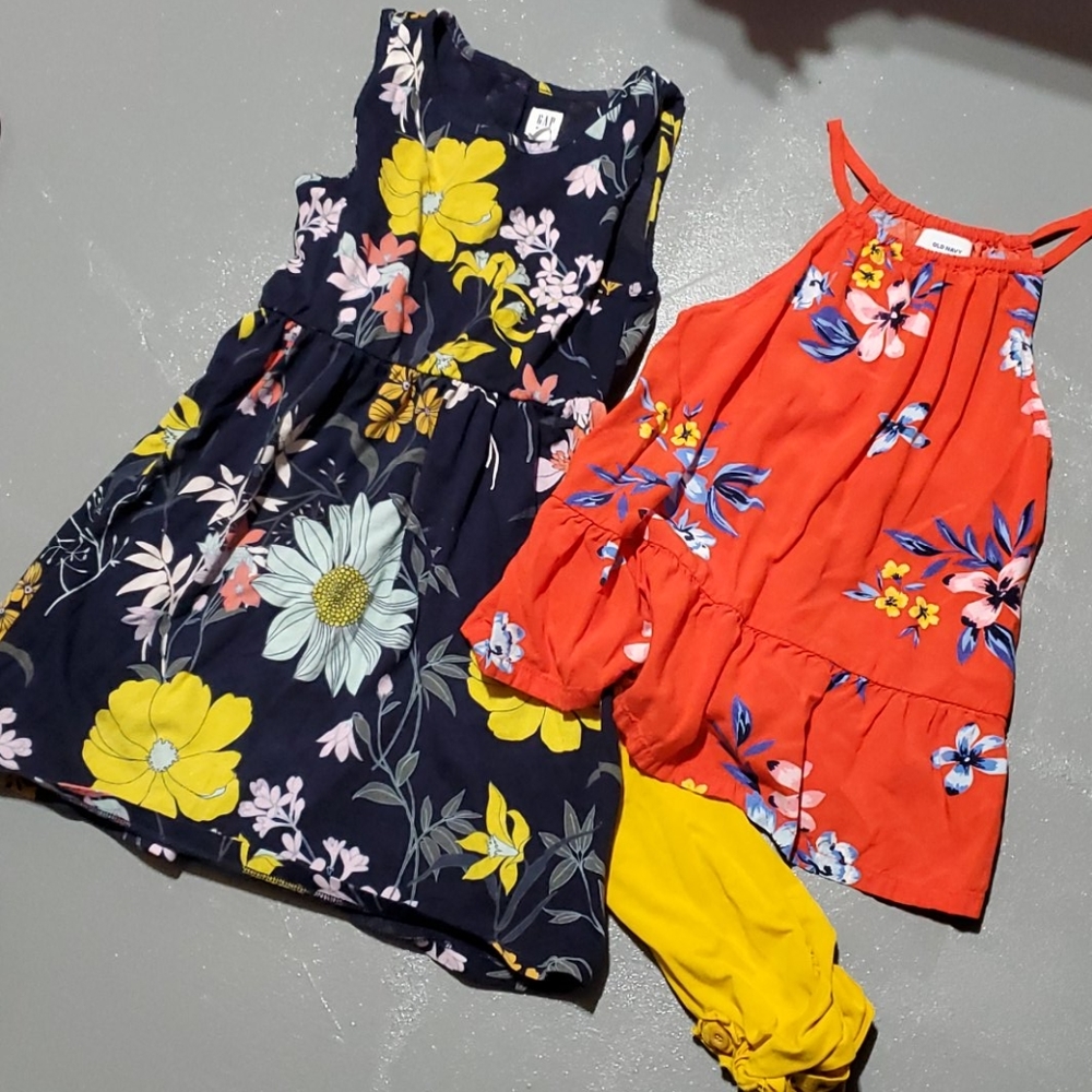 Floral outfit